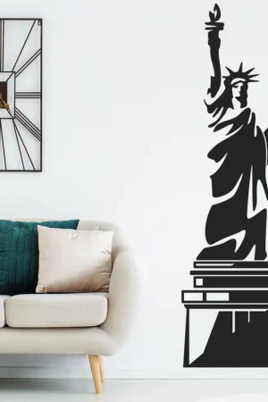 Sticker Mural - Statue de liberté Commander Vite