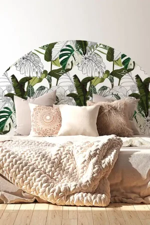 Stickers tête de lit - Feuilles Petit Prix