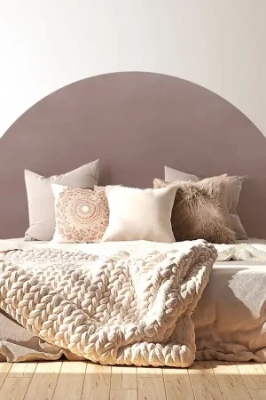 Stickers tête de lit - Couleur tendance Authentique