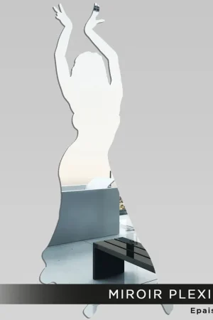 Nouvelle Collection Miroir Plexiglass - Danseuse orientale