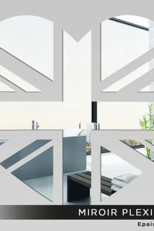 Miroir Plexiglass - Coeur london Petit Prix