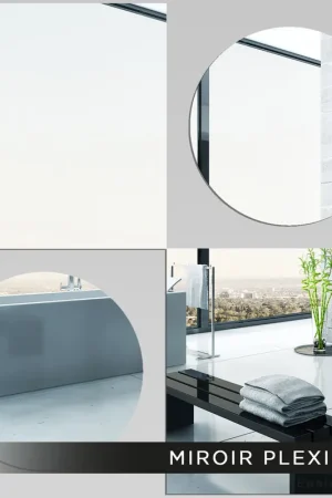 Vente Directe Miroir Plexiglass - Ronds & carrés