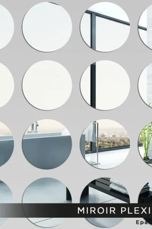Kit Miroir Plexiglass - Ronds Livraison Mondiale