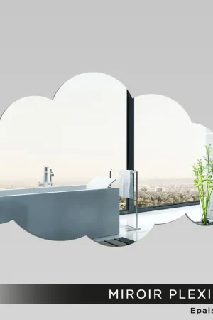 Miroir Plexiglass - Nuage Promotion