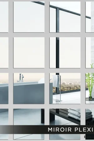 Kit Miroir Plexiglass - Carrés Petit Prix