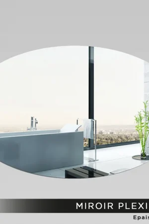 Miroir Plexiglass - Ovale horizontale Affaire À Saisir