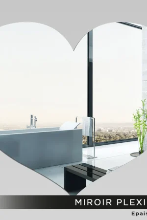 Top Qualité Miroir Plexiglass - Coeur