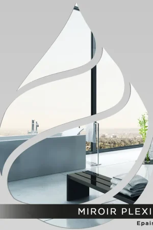 Miroir Plexiglass - Goutte maxi Paiement Sécurisé