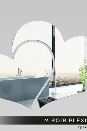 Miroir Plexiglass - Coeurs Garantie Incluse