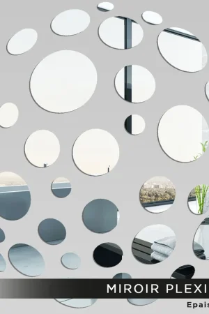 Top Qualité Miroir Plexiglass - Rond