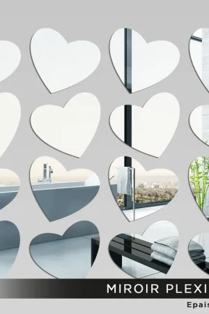 Kit Miroir Plexiglass - Cœurs Original