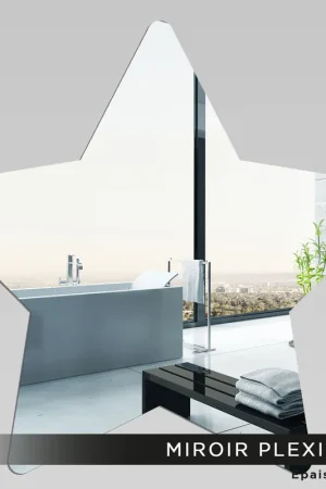 Miroir Plexiglass - Étoile Top Vente