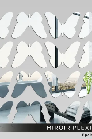 Kit Miroir Plexiglass - Papillons Quantité Limitée