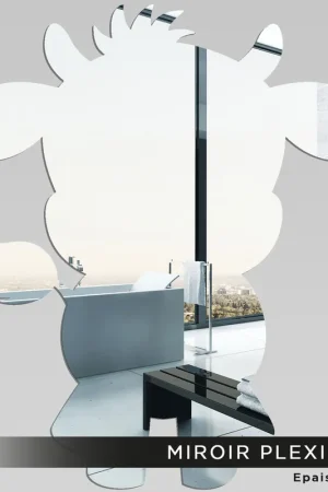 Quantité Limitée Miroir Plexiglass - Vache