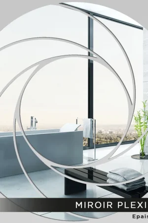 Bon Marché Miroir Plexiglass - Spirale