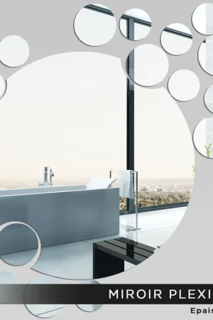 Paiement Sécurisé Miroir Plexiglass - Ronds