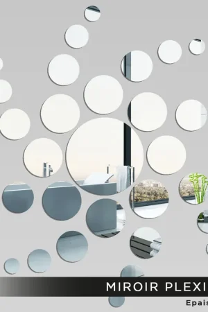 Remise Miroir Plexiglass - Ronds