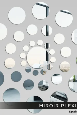 Réduction Miroir Plexiglass - Ronds