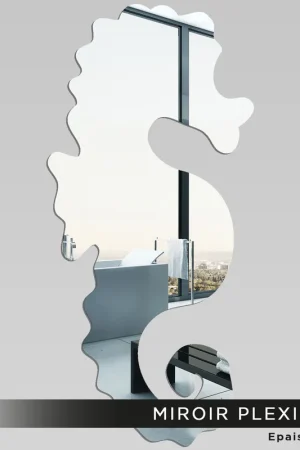 Miroir Plexiglass - hippocampe Certifié
