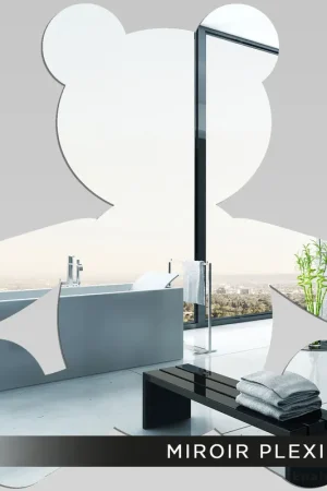 Miroir Plexiglass - Ourson Dernier Modèle