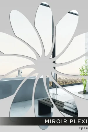 Expédié Aujourd’hui Miroir Plexiglass - Fleur