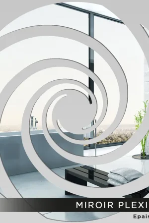 Miroir Plexiglass - Spirale Nouvel Arrivage