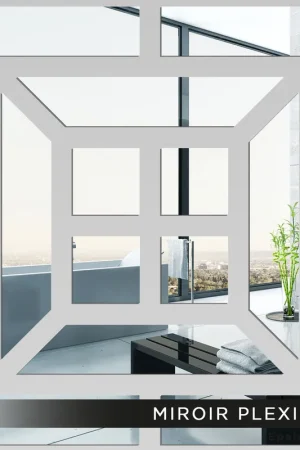 Miroir Plexiglass - Carré design Commande En Gros