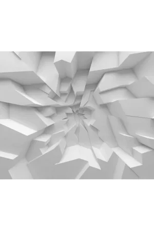 Vente Flash Décor plafond trompe l'oeil 3D - Blocs de plâtre