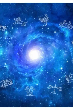 Décor plafond ciel dans la nuit - Les 12 signes astrologiques Exclusif