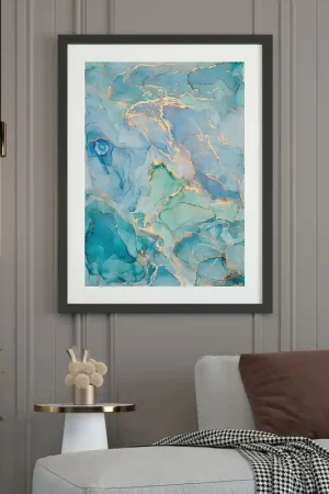 Affiche / Poster - Effet marbré Prix Bas