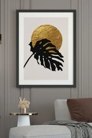 Affiche / Poster - Feuille Design Prix Choc