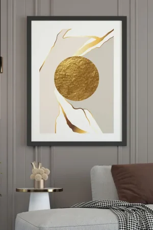 Affiche / Poster - Abstrait soleil Commander Maintenant