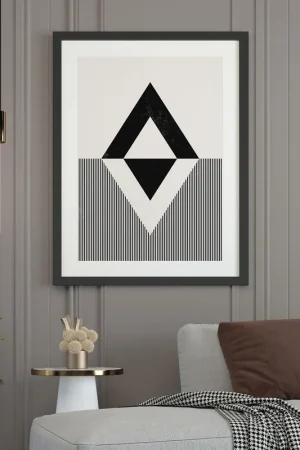 Affiche / Poster - Formes Géométriques Authentique