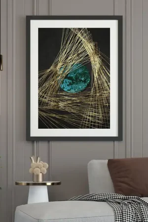 Affiche / Poster - Abstrait lune Prix Choc