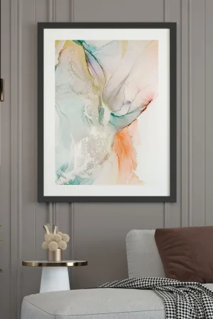 Affiche / Poster - Effet marbré Vente Directe