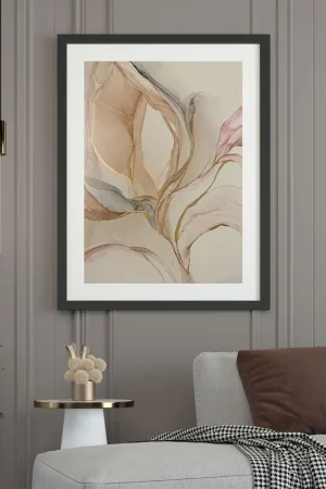 Affiche / Poster - Effet marbré Satisfait Ou Remboursé