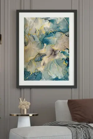 Affiche / Poster - Effet marbré Top Vente