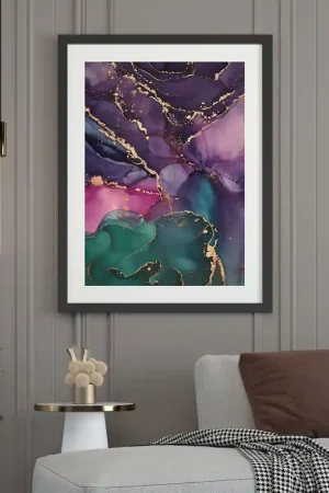 Affiche / Poster - Effet marbré Prix Promo