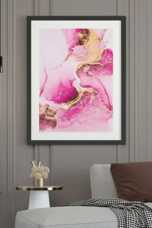 Affiche / Poster - Effet marbré Paiement Sécurisé