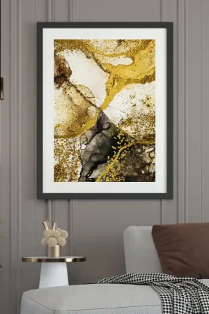Affiche / Poster - Effet marbré Retour Gratuit