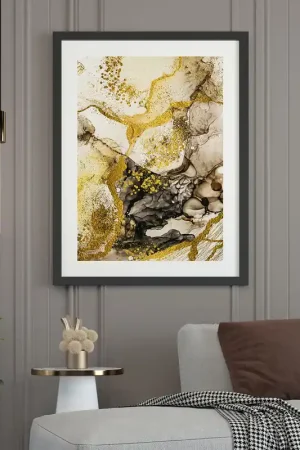 Affiche / Poster - Effet marbré Usine Directe