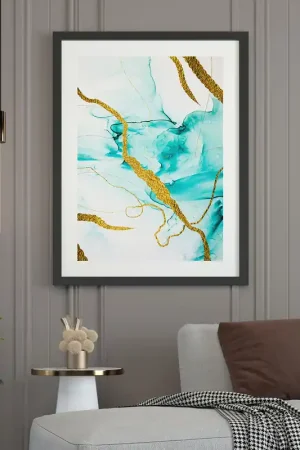 Affiche / Poster - Effet marbré Vente Directe