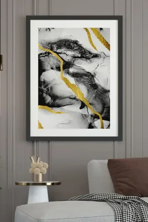 Affiche / Poster - Effet marbré Usine Directe