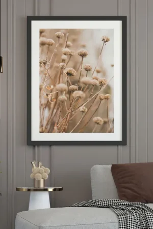 Affiche / Poster - Fleurs séchées Expédié Aujourd’hui
