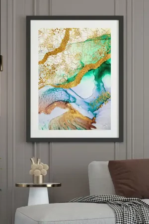 Affiche / Poster - Effet marbré Achat Immédiat