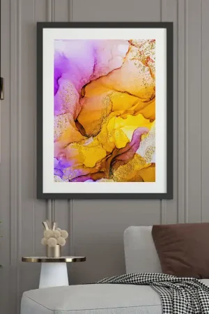 Achat Immédiat Affiche / Poster - Effet marbré