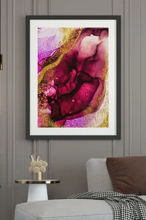 Affiche / Poster - Effet marbré Tendance