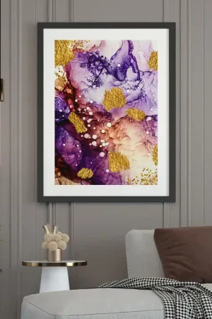Affiche / Poster - Effet marbré Original