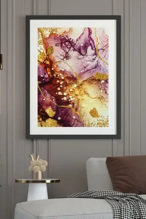 Affiche / Poster - Effet marbré Remise