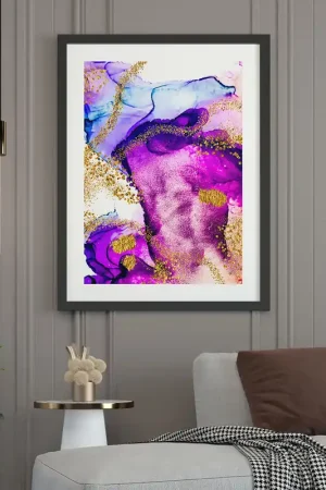 Affiche / Poster - Effet marbré Bon Plan